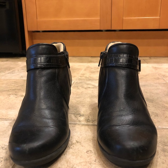Naturalizer black leather boots - Picture 3 of 5
